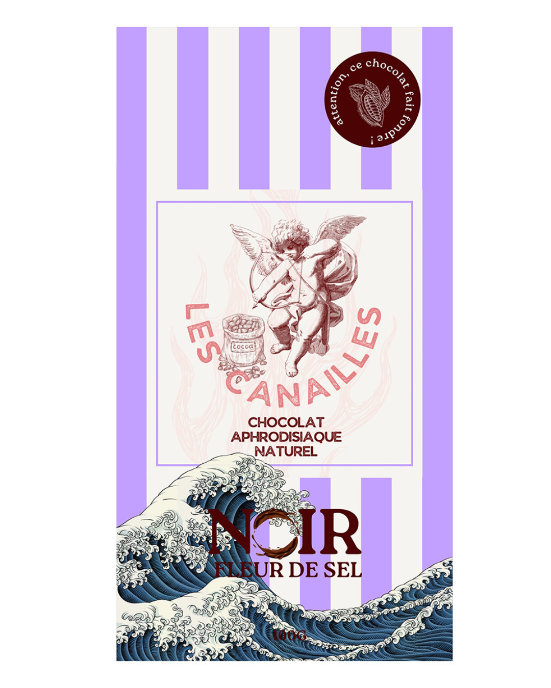 Chocolat noir- fleur de sel
