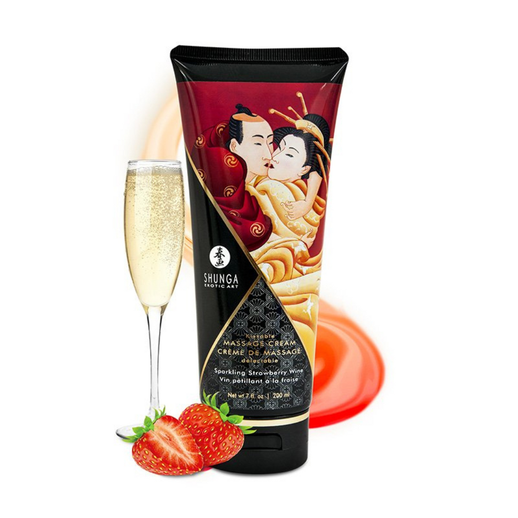 Crème de massage Comestible