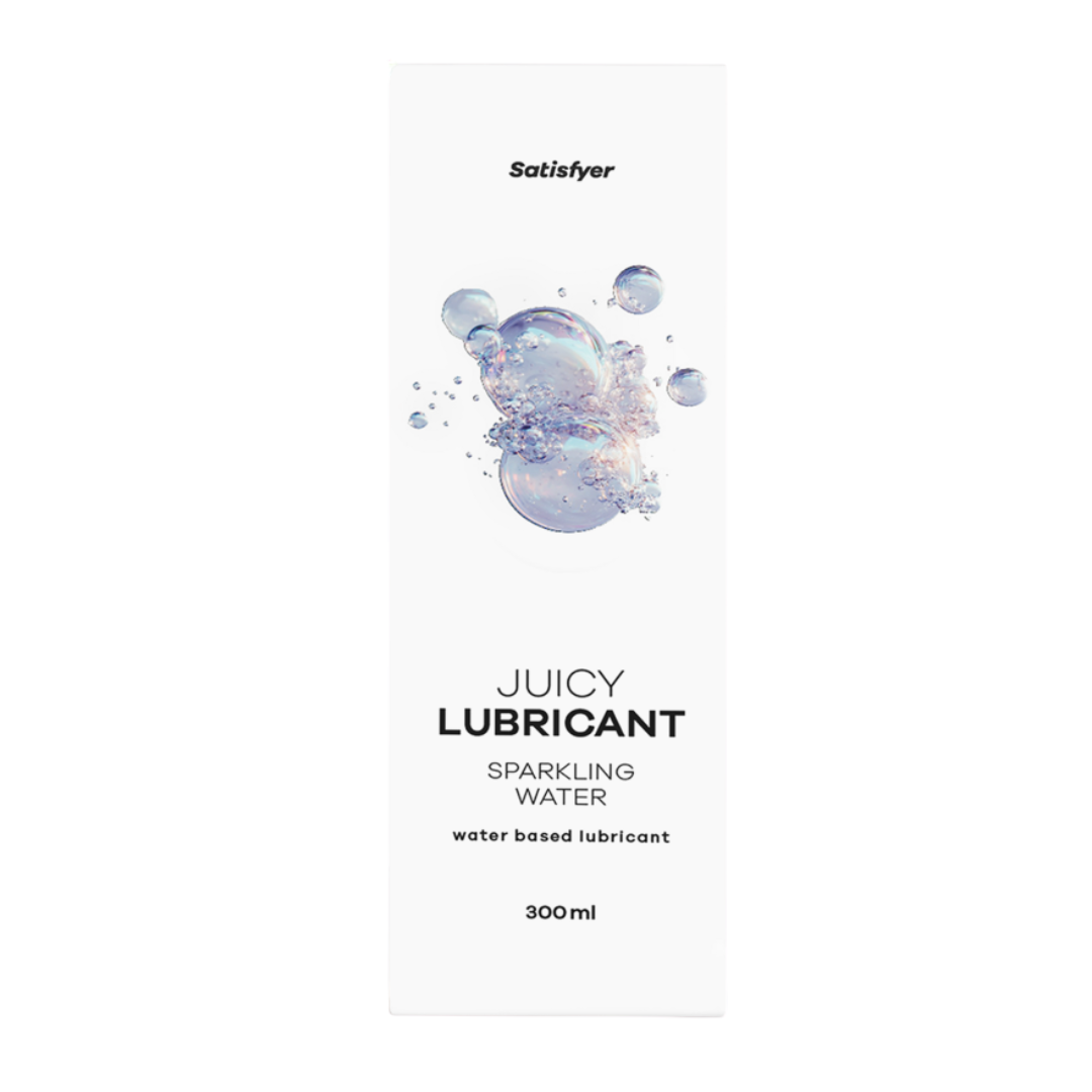 Lubrifiant à base d'eau pétillante