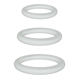 Lot de 3 Cockrings phosphorescents Lumiring