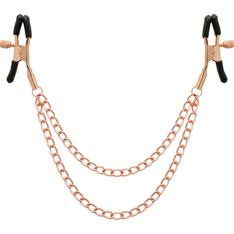 Pinces-tétons en métal