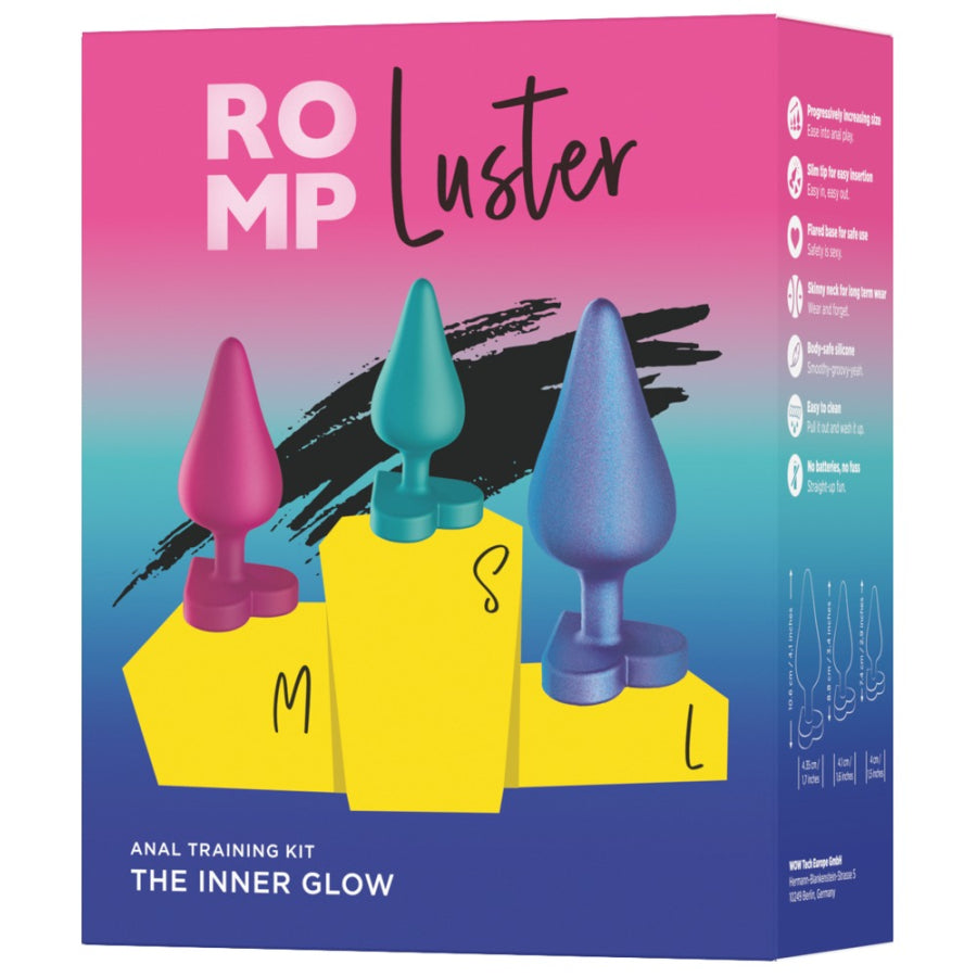 Kit de 3 Plugs en silicone Luster