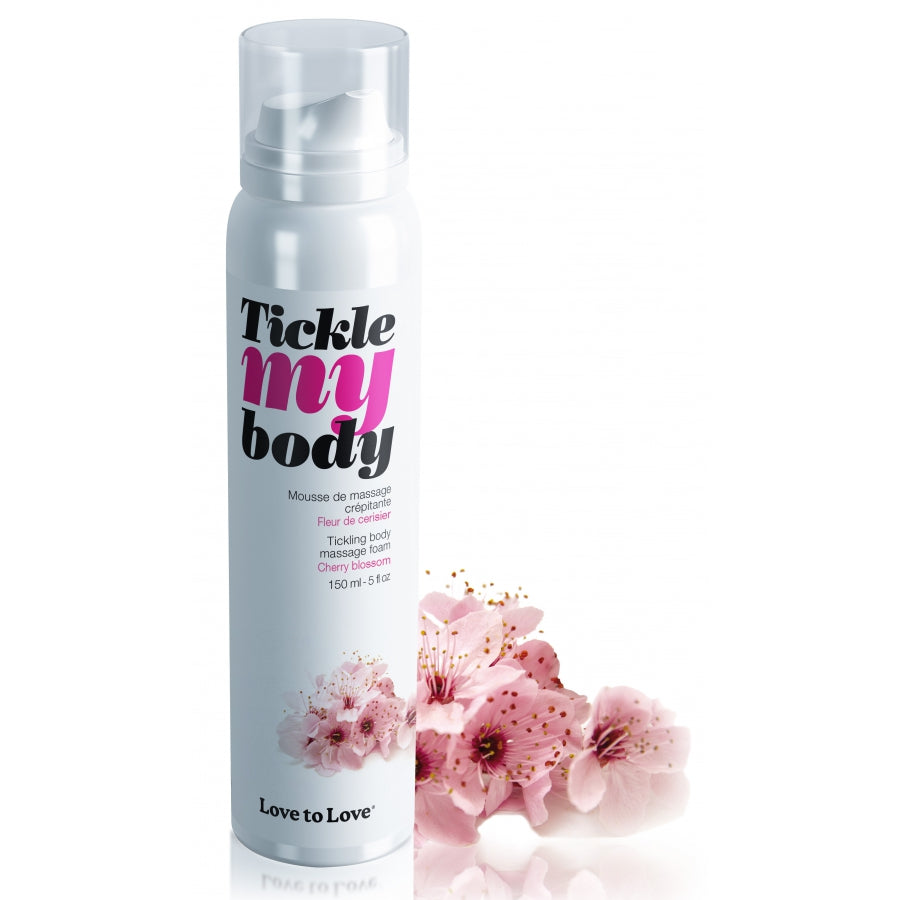 Mousse de massage crépitante Tickle My Body