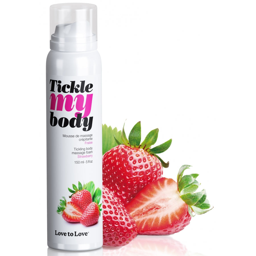 Mousse de massage crépitante Tickle My Body