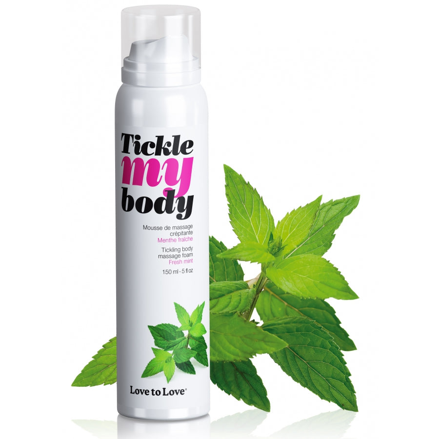 Mousse de massage crépitante Tickle My Body