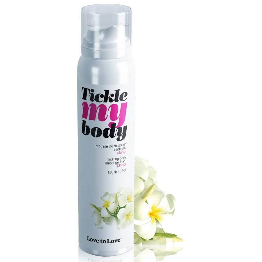 Mousse de massage crépitante Tickle My Body