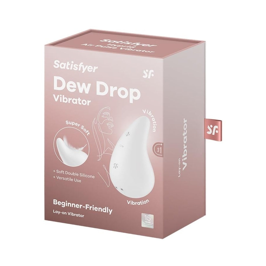 Stimulateur de Clitoris Dew Drop Blanc