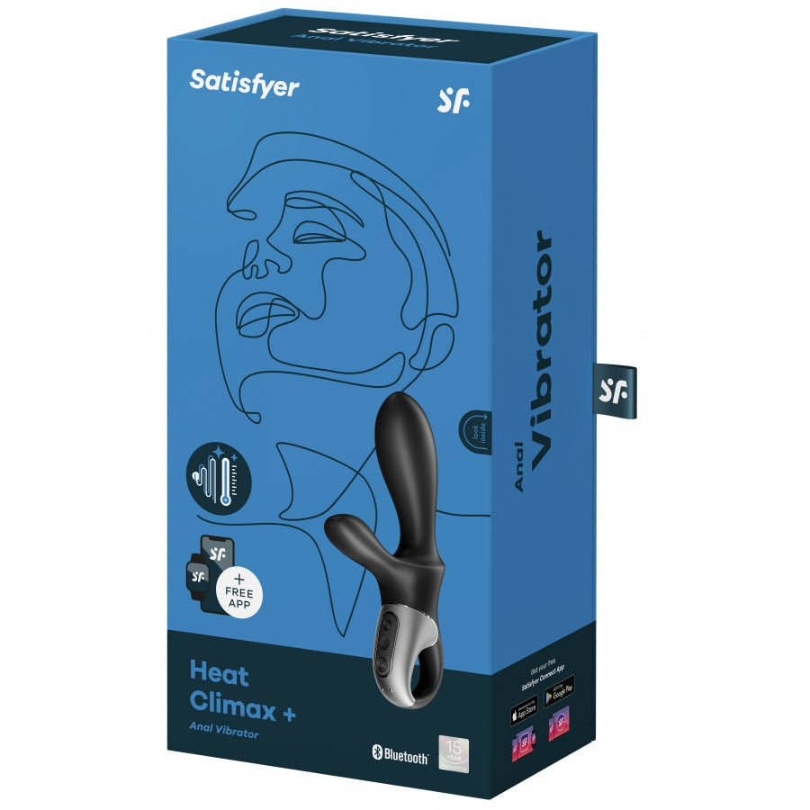 Stimulateur de prostate connecté Heat Climax +